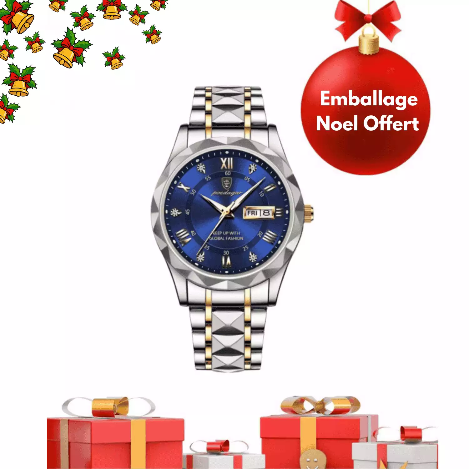 Montre Tendance de Luxe pour Homme