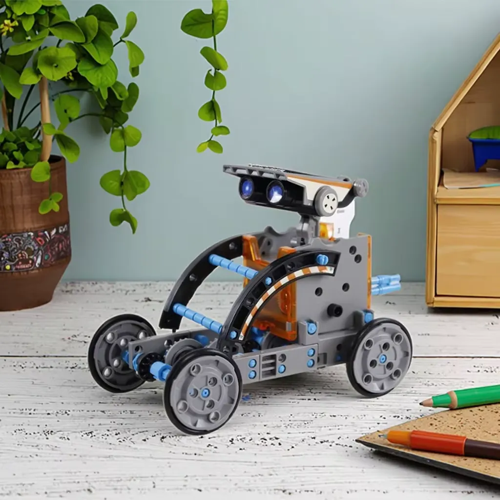 Robot Solaire 13-en-1 – Le Jouet qui transforme votre enfant en petit ingénieur !