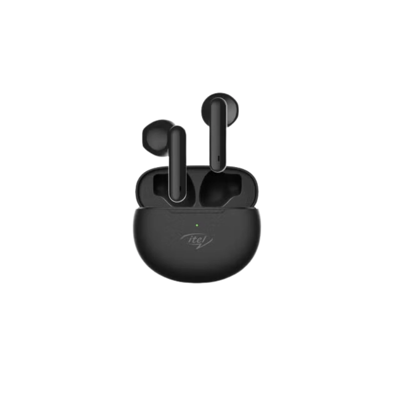Itel T1 Neo Wireless Earbuds with Microphone Black