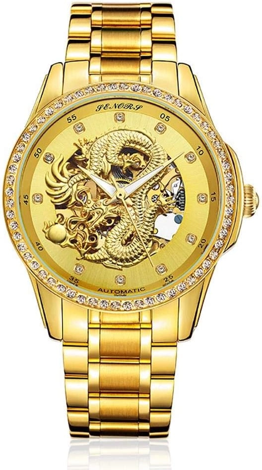 Gold watch dragon