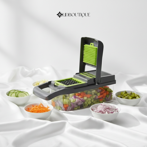 قطاعة خضروات متعددة الوظائف 14 |  قطعة في 1