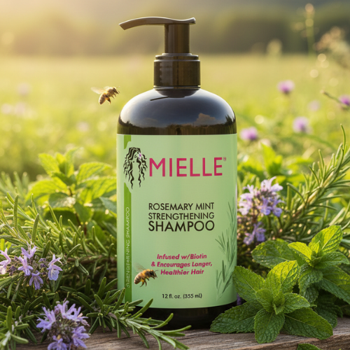 شامبو تقوية الشعر  بإكليل الجبل والنعناع