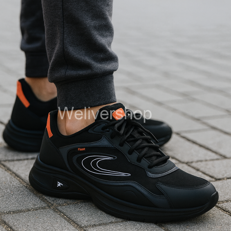 AIR MOTION ، تصميم رياضي أنيق، ونعل ضد الزلق.