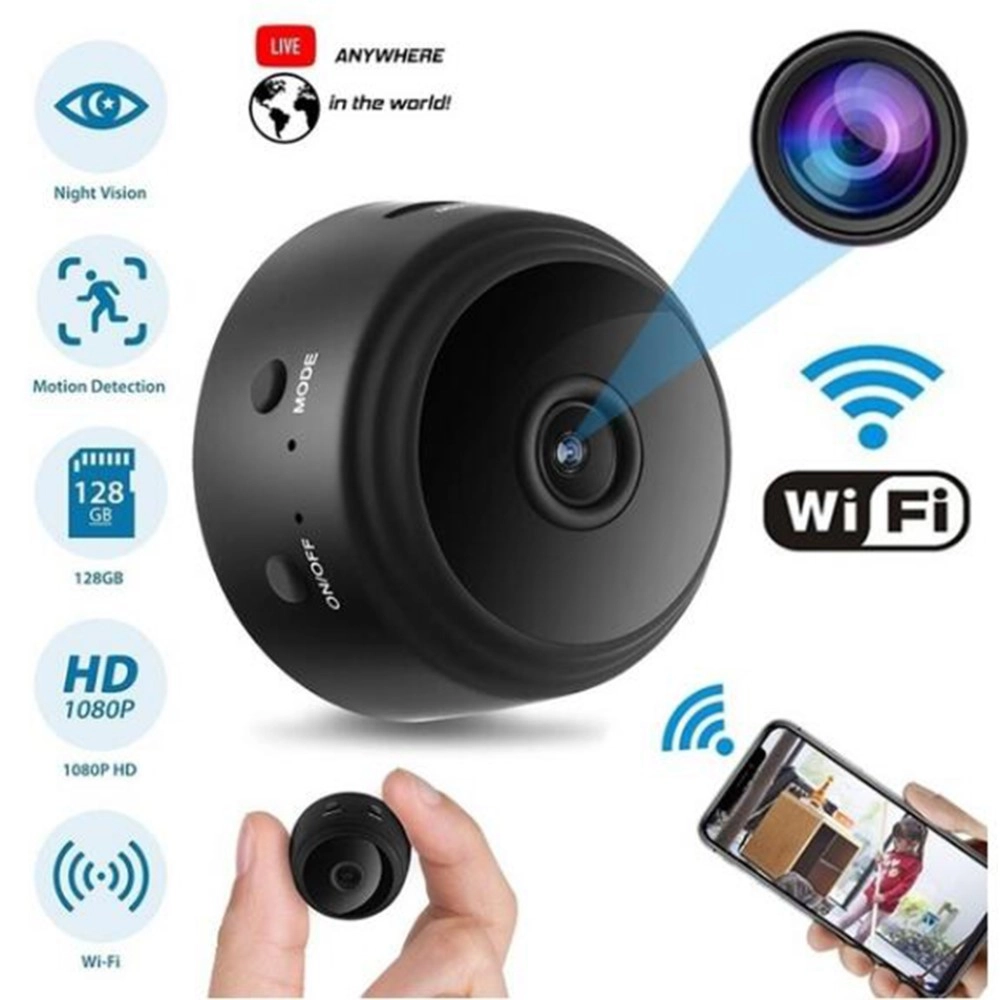 Mini WIFI HD 1080P Wireless IP Camera | كاميرا مراقبة صغيرة الحجم لا سلكية