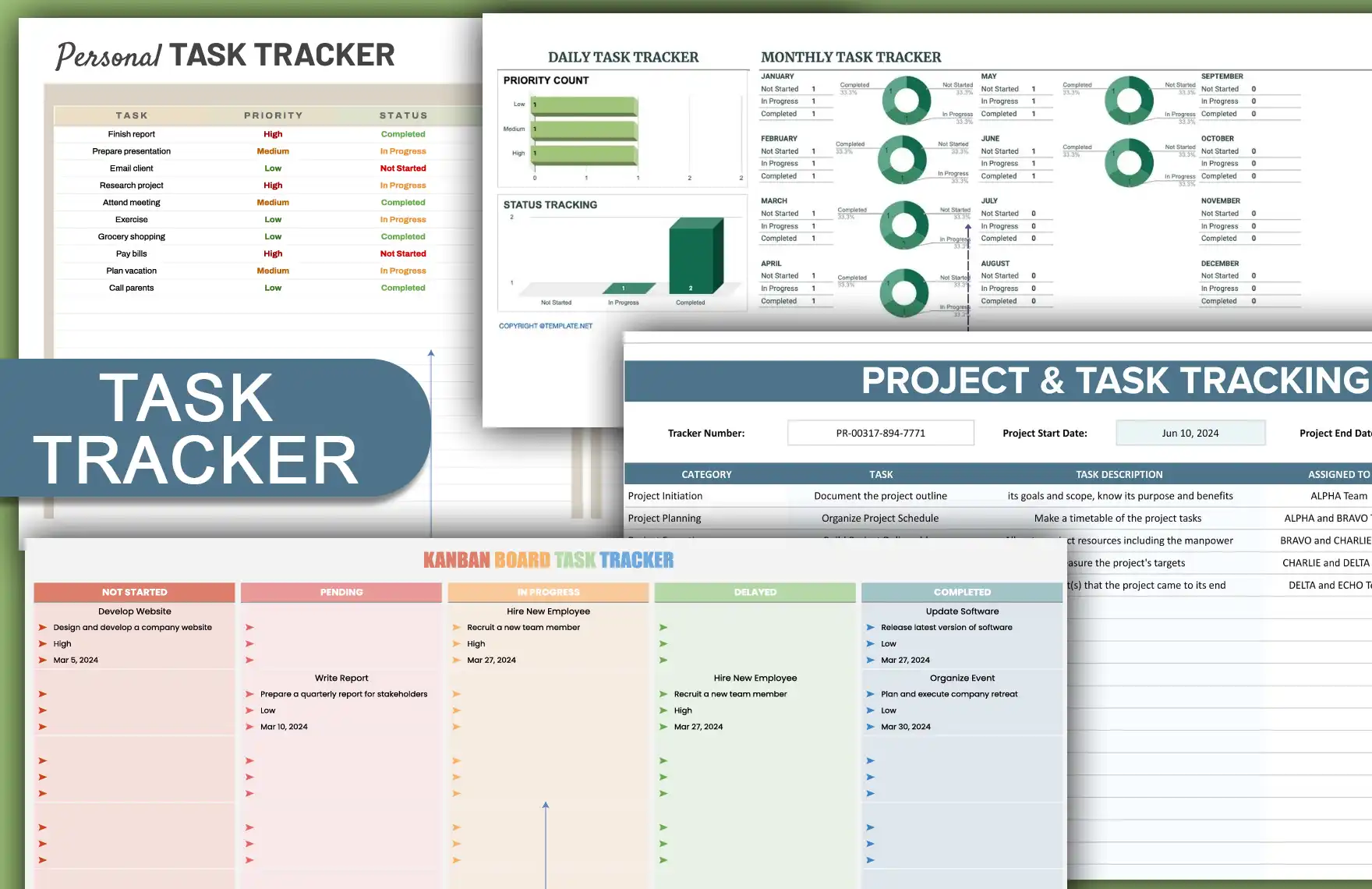 تتبع المهام اليومية |Task Tracker