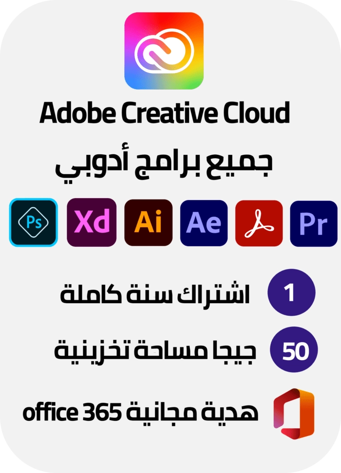 جميع برامج أدوبي Adobe