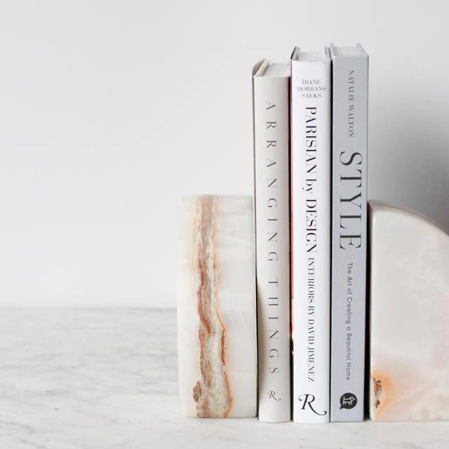 Pair of Marble Bookends