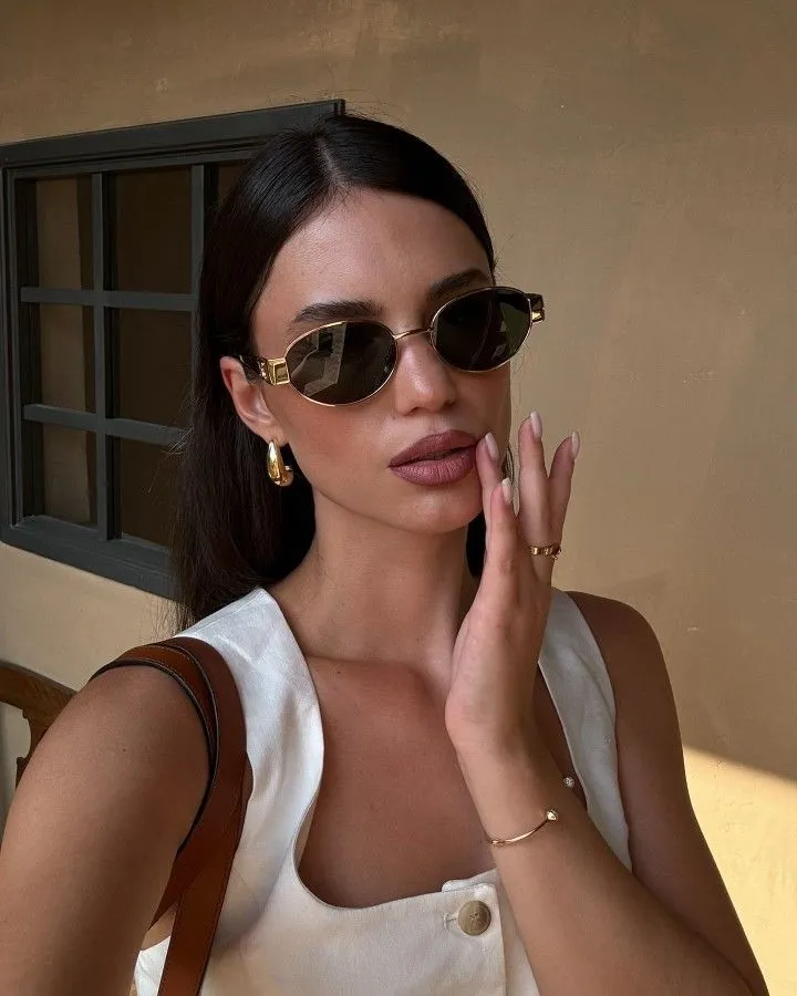 CELINE Triomphe Métal CL40235U.