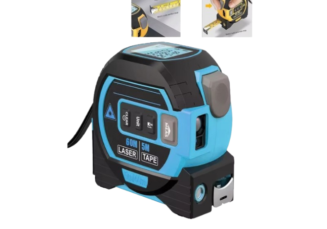 3 in 1 Infrared Portable Laser Tape Measuring