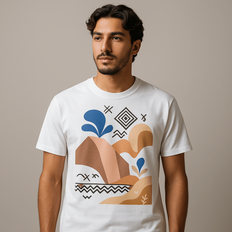 Desert Geometry T-shirt ( Homme )