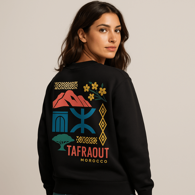 Eclat de tafraout Sweatshirt ( Femme )
