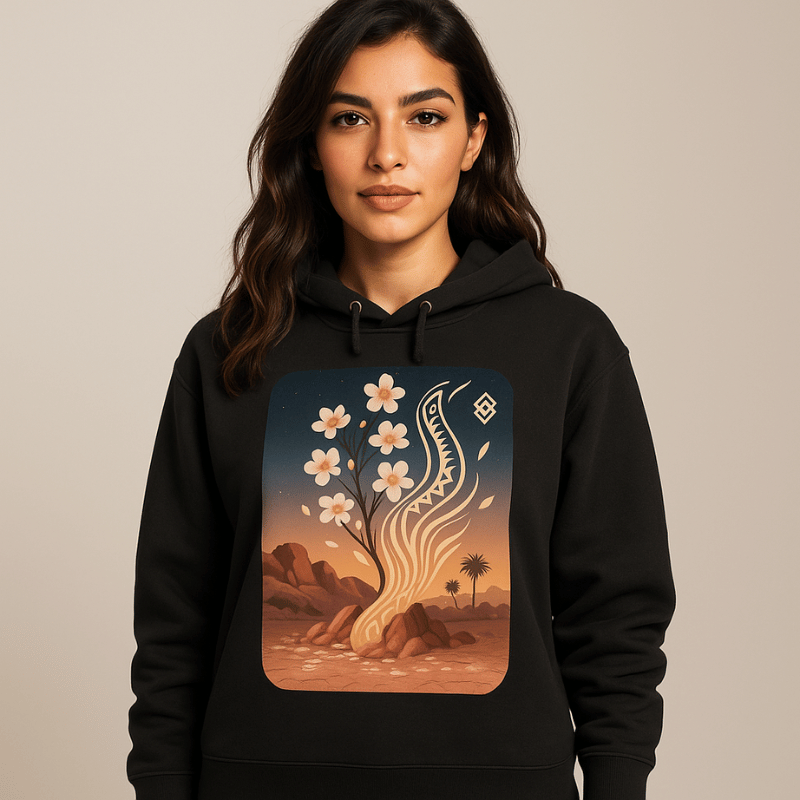 Flamme Amazigh Hoodie ( Femme )