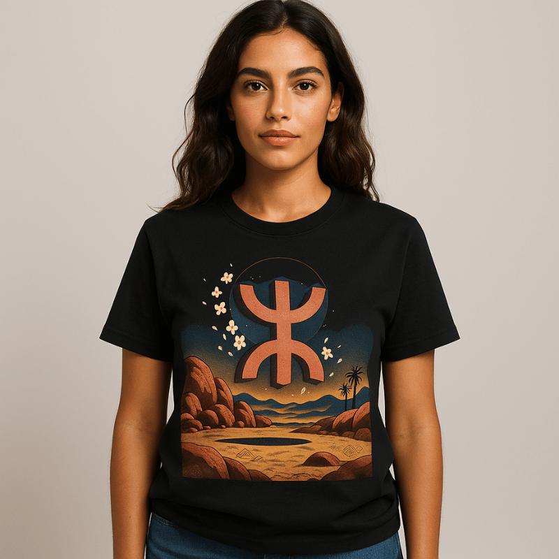 Granite Amazigh T-shirt ( Femme )