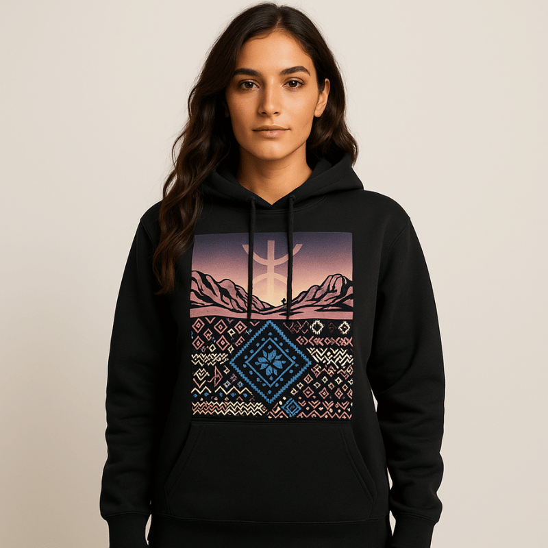 Heritage Patterns Hoodie ( Femme )