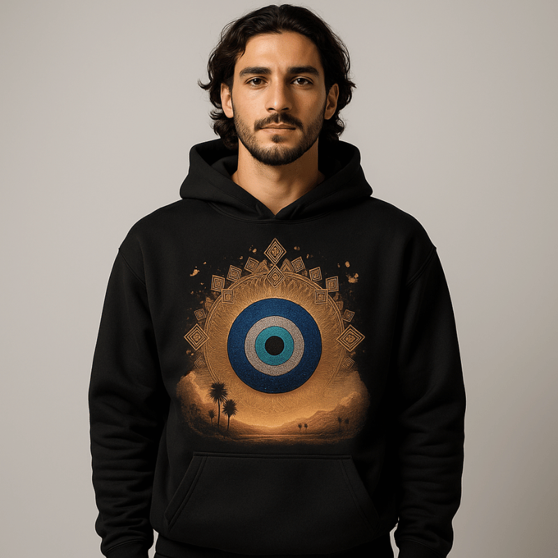 Le Soleil Mystique Oversize Hoodie ( Homme )