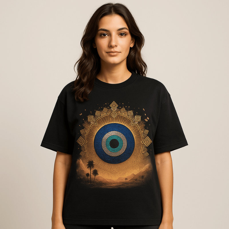 Le Soleil Mystique Oversize T-shirt ( Femme )