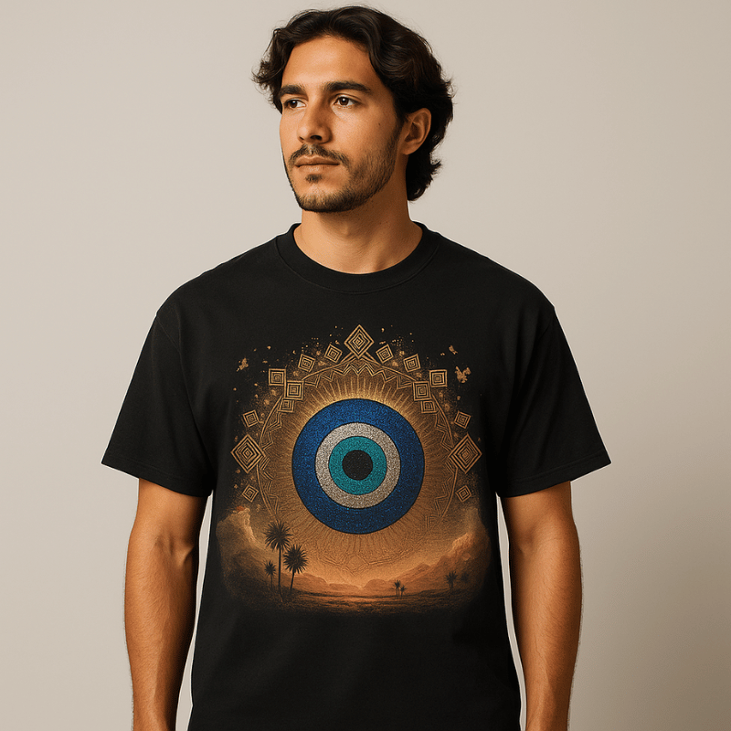 Le Soleil Mystique Oversize T-shirt ( Homme )