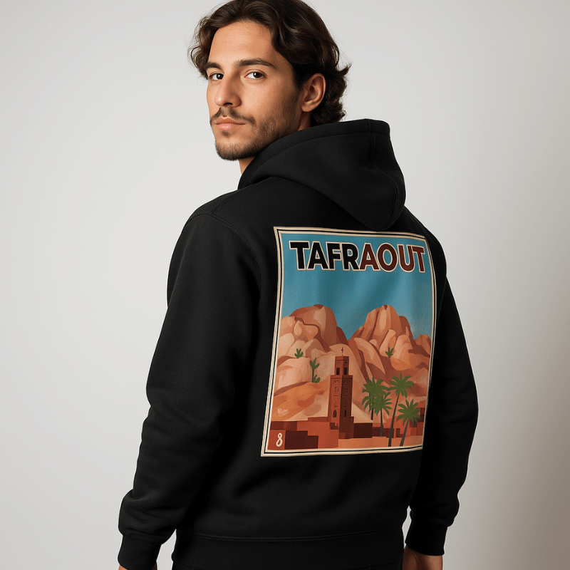 Panorama Amazigh Hoodie ( Homme )