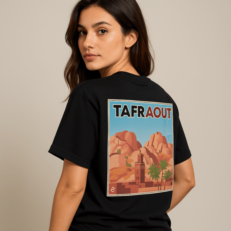 Panorama Amazigh Oversize T-shirt ( Femme )