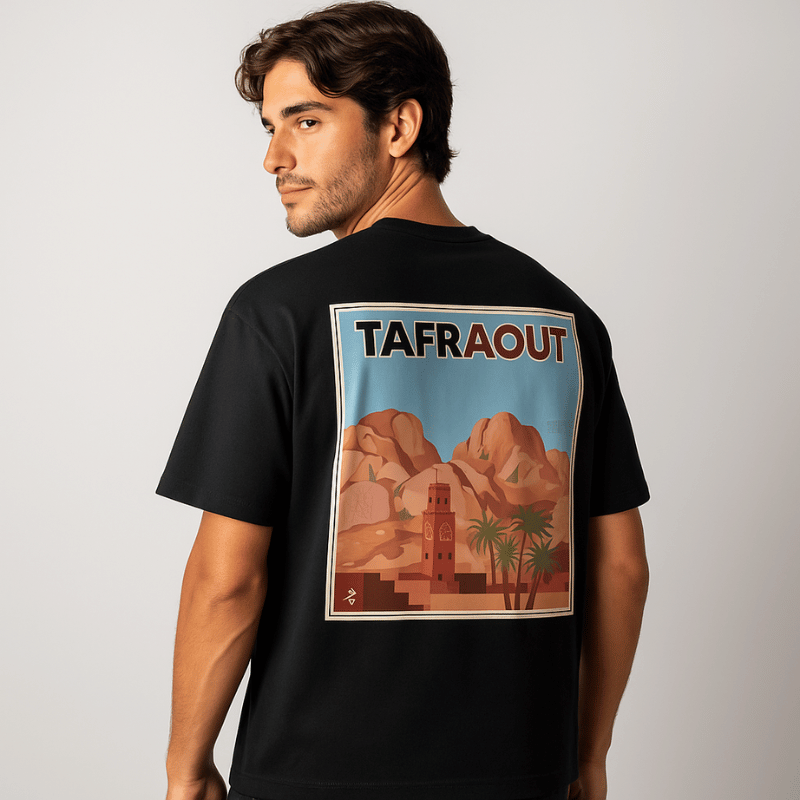 Panorama Amazigh Oversize T-shirt ( Homme )