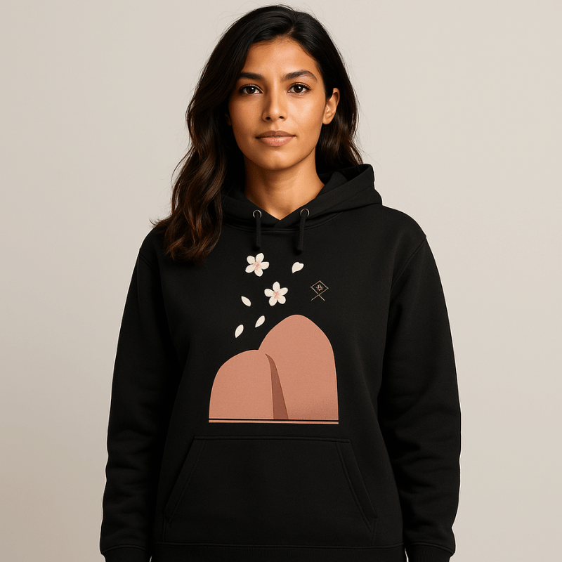 Rochers & Fleurs Hoodie ( Femme )