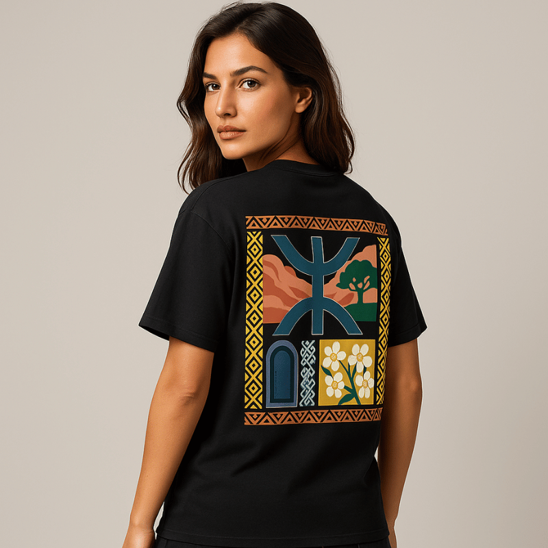 Tamazight Oversize T-shirt ( Femme )