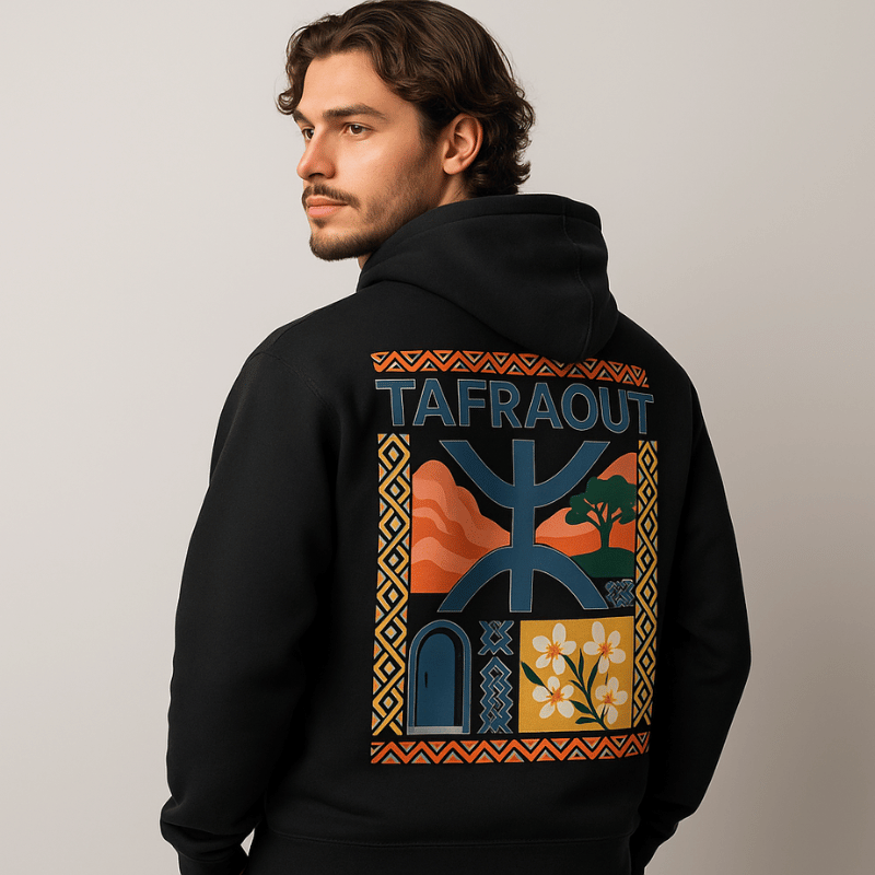 Tamazight n Tafrout Hoodie ( Homme )