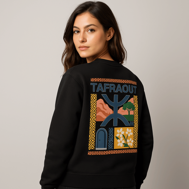 Tamazight n Tafraout Sweatshirt ( Femme )