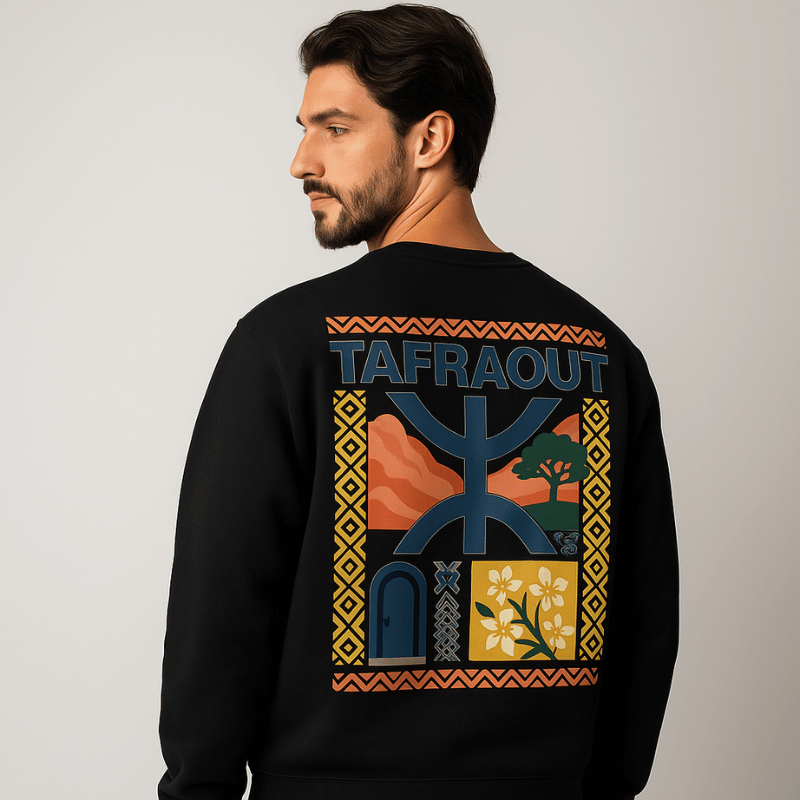 Tamazight n Tafraout Sweatshirt ( Homme )