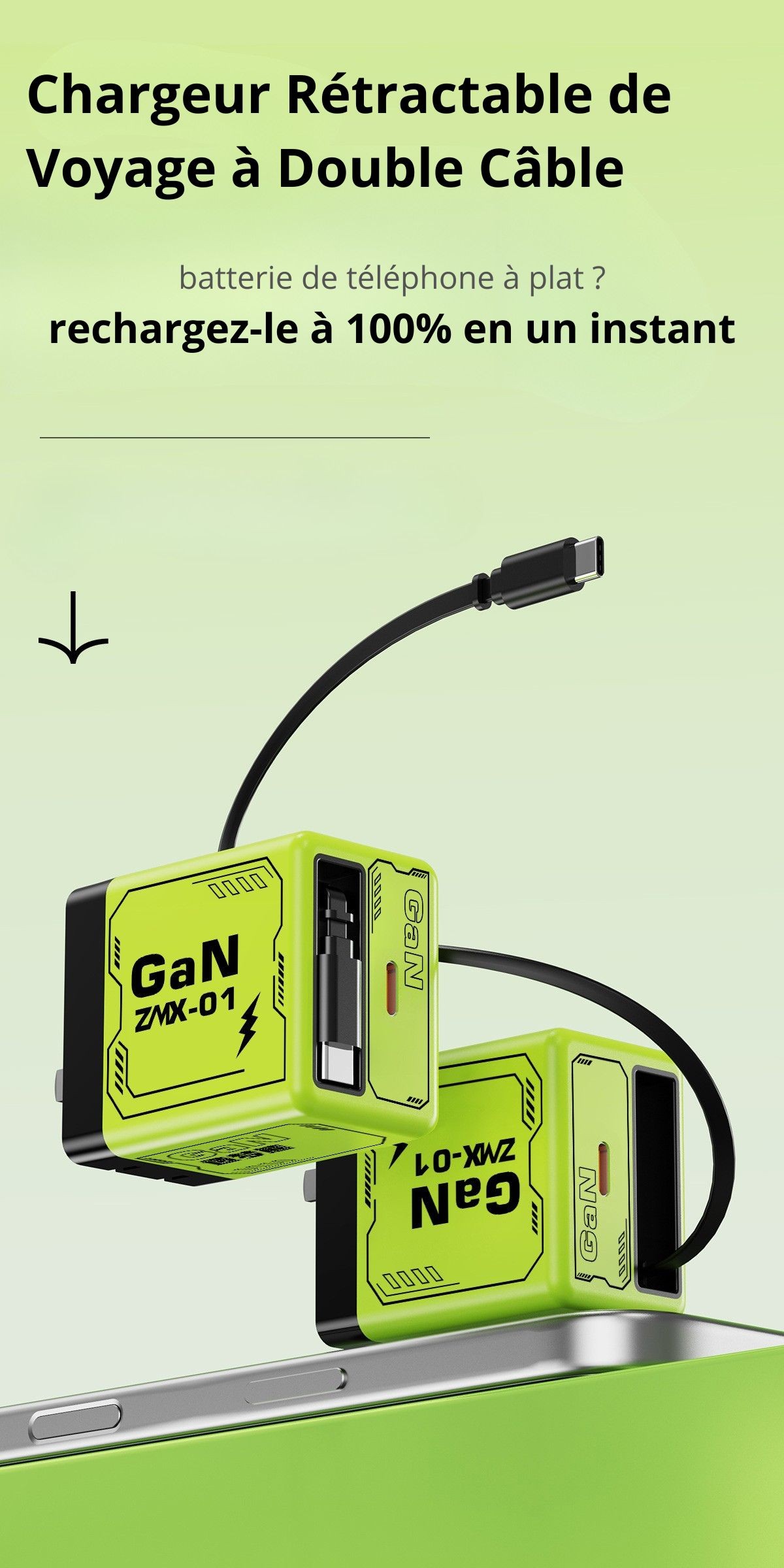 Chargeur GaN