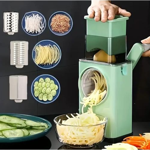 قطاعة خضروات يدوية متعددة الوظائف 4 في 1