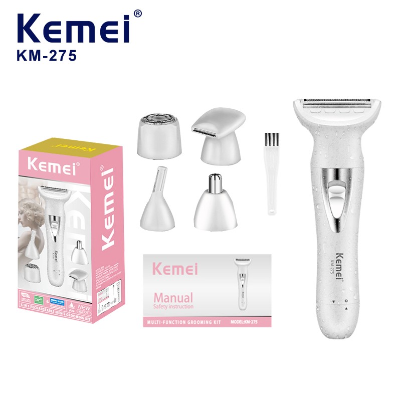 مجموعة Kemei KM-275 3 في 1 الاحترافية للعناية بالنساء