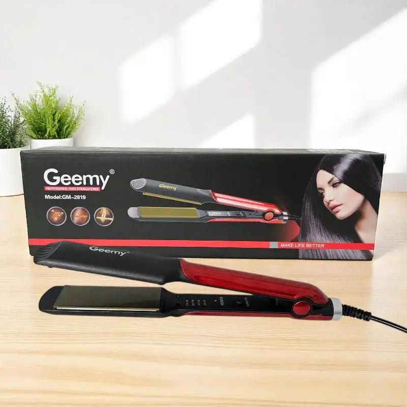 مكواة فرد الشعر الاحترافية Geemy GM-2819