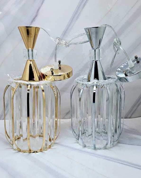 مصباح (ثرية)سقف كريستالي معلق بتصميم عصري | Modern Crystal Pendant Ceiling Lamp