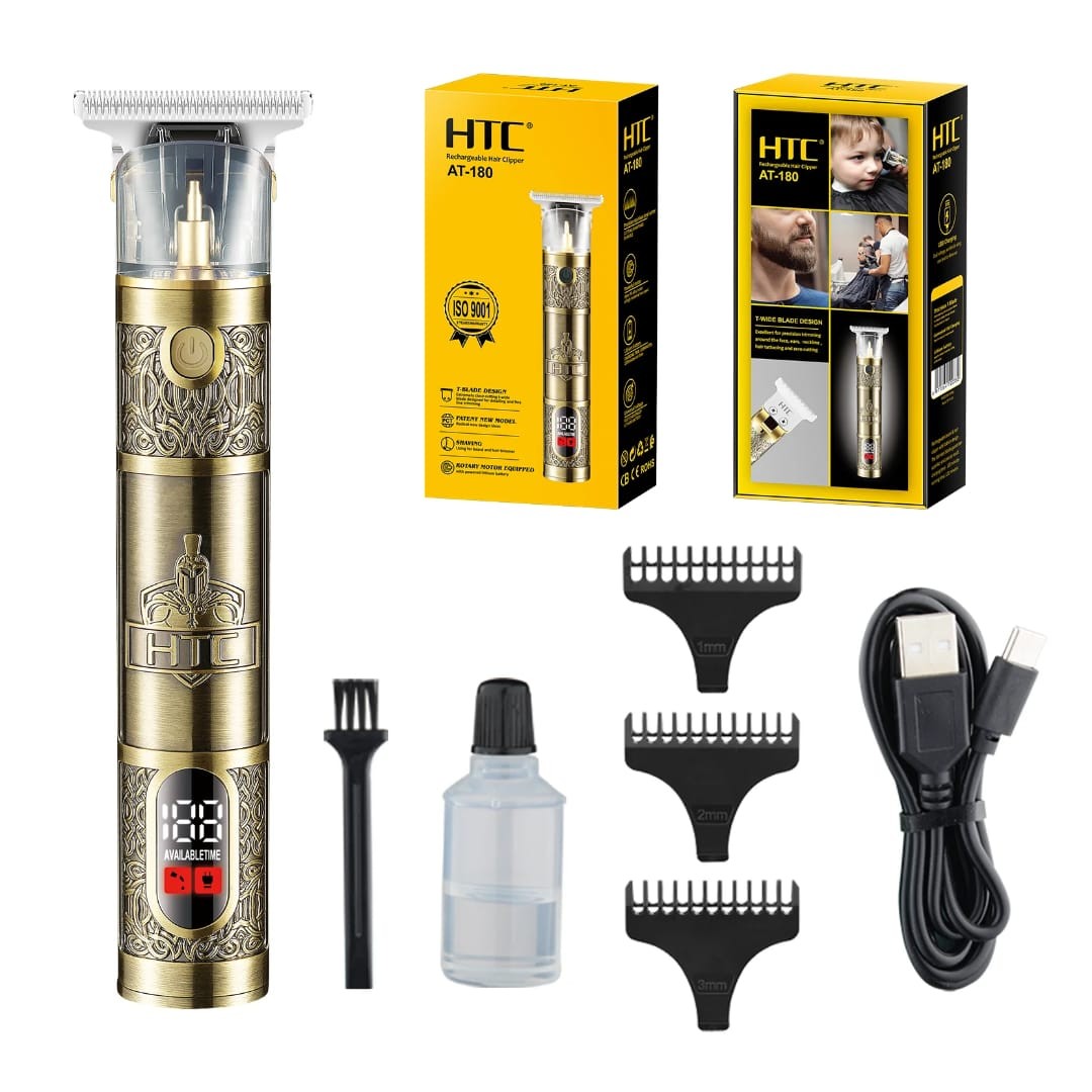 ماكينة حلاقة الشعر واللحية اللاسلكية الاحترافية T9