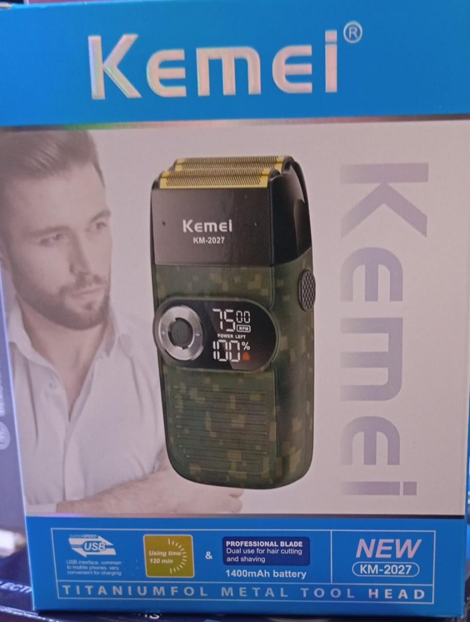 آلة حلاقة وتحديد KM-2027 من Kemei