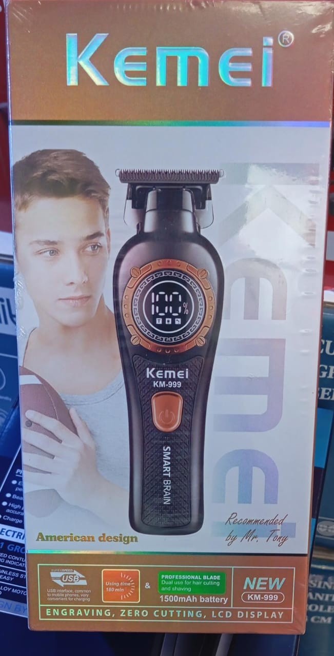 ماكينة الحلاقة للرجال Kemei KM-999 آلة الحلاقة الاحترافية