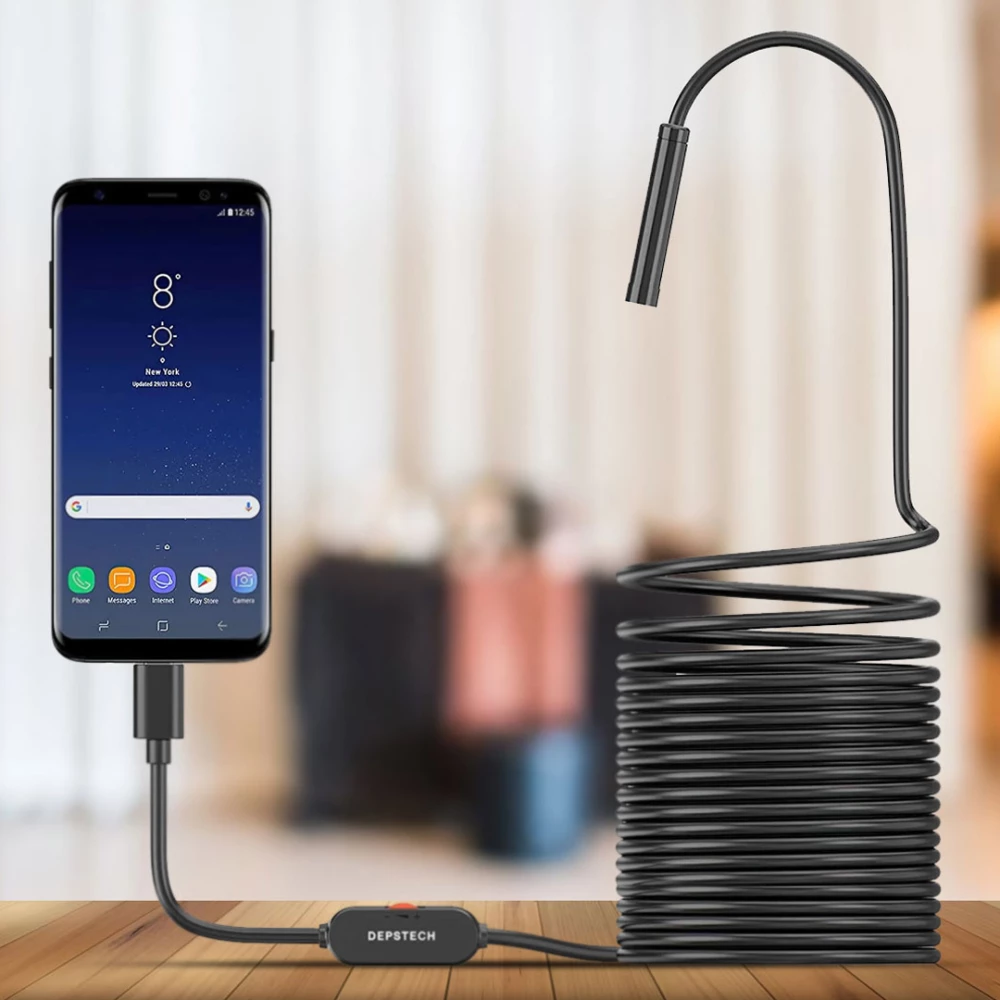 7mm Endoscope Camera Waterproof USB Inspection -كاميرا الفحص بالمنظار مقاومة للماء