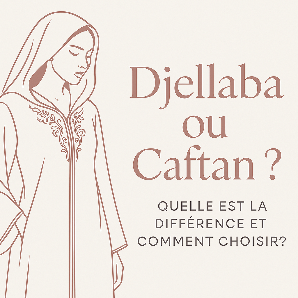Djellaba ou Caftan : Quelle est la différence et comment choisir ?