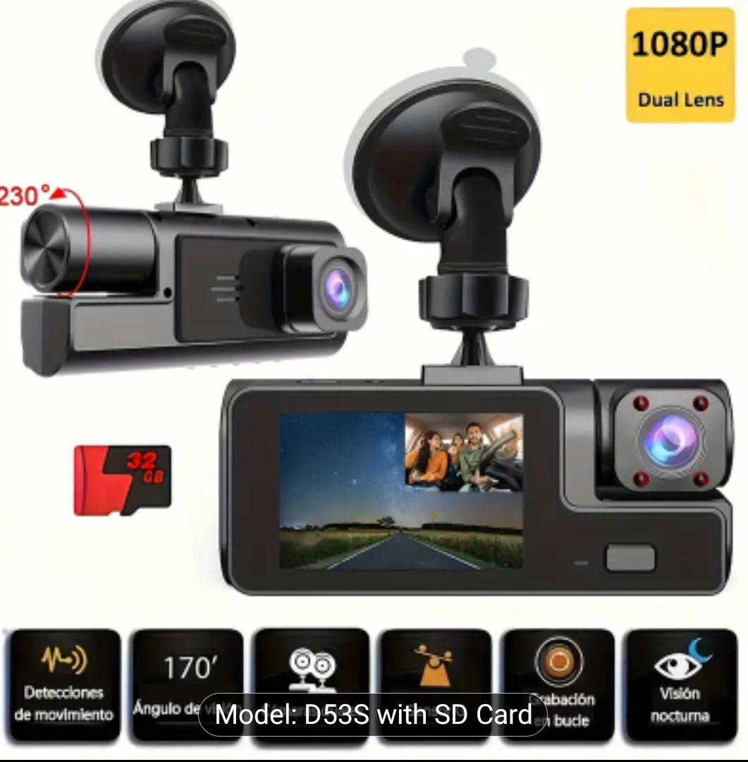 جهاز تسجيل فيديو كاميرا للسيارات