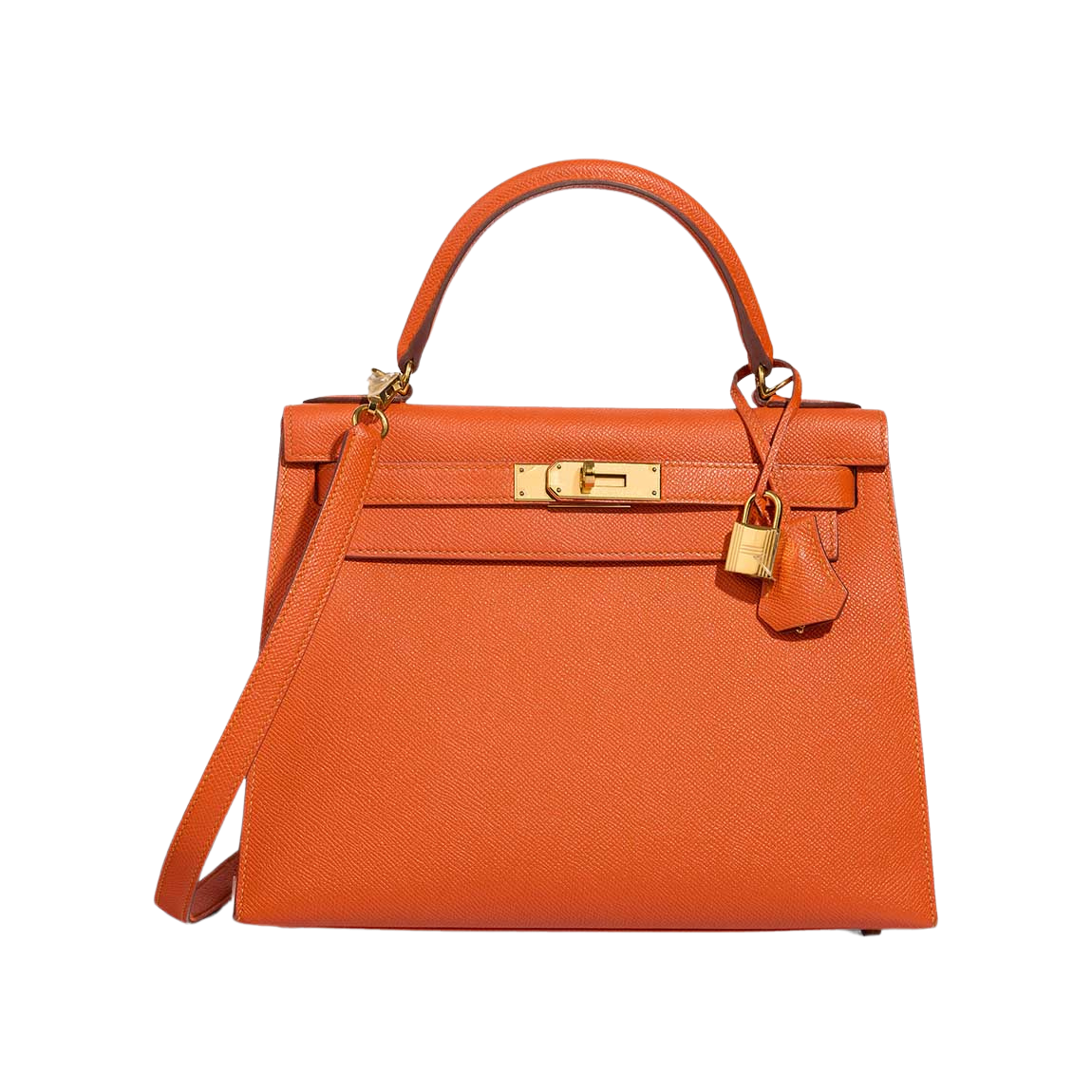 HERMES KELLY COURCHEVEL EPSOM FEU