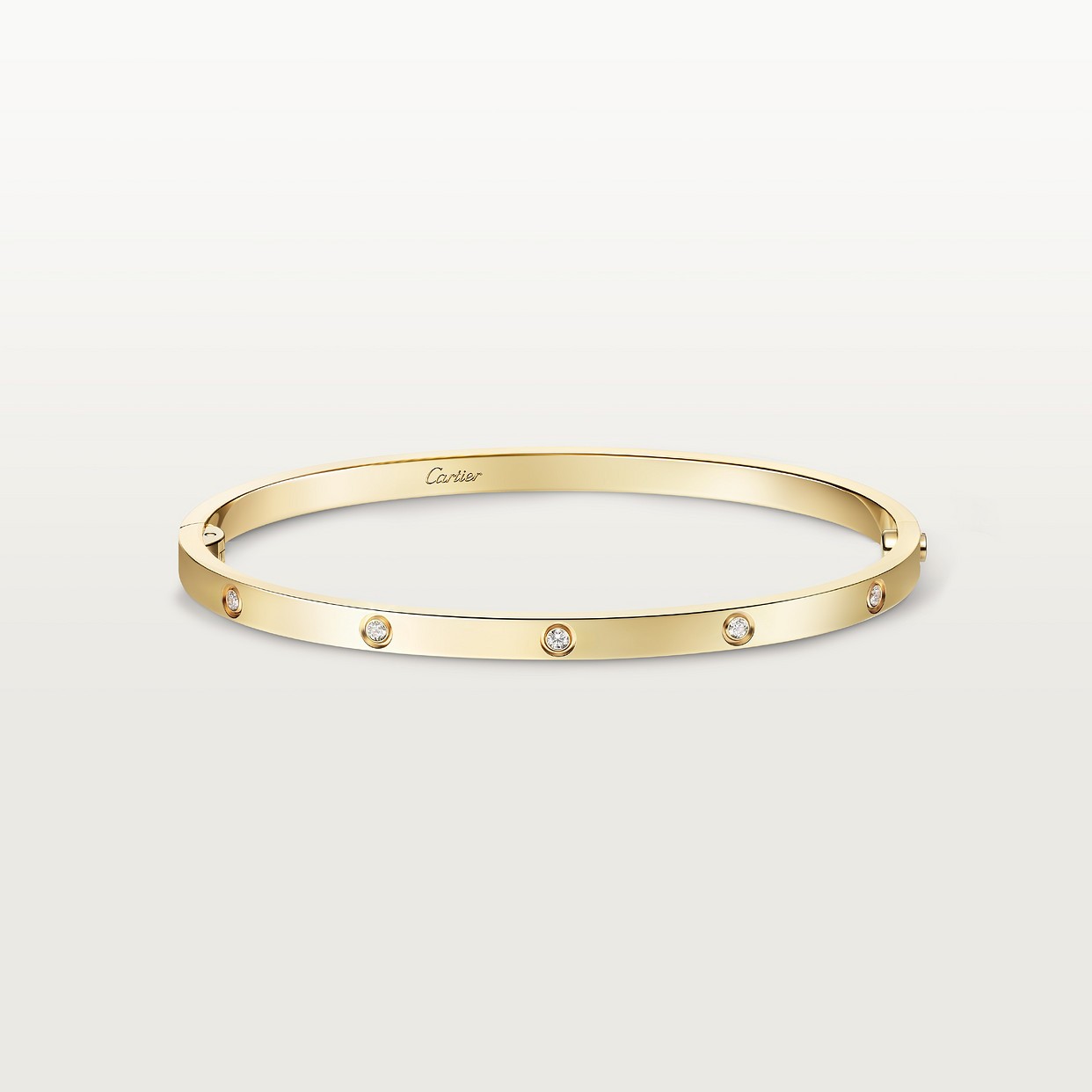 BRACELET CARTIER LOVE PETIT MODÉLE DIAMOND GOLD