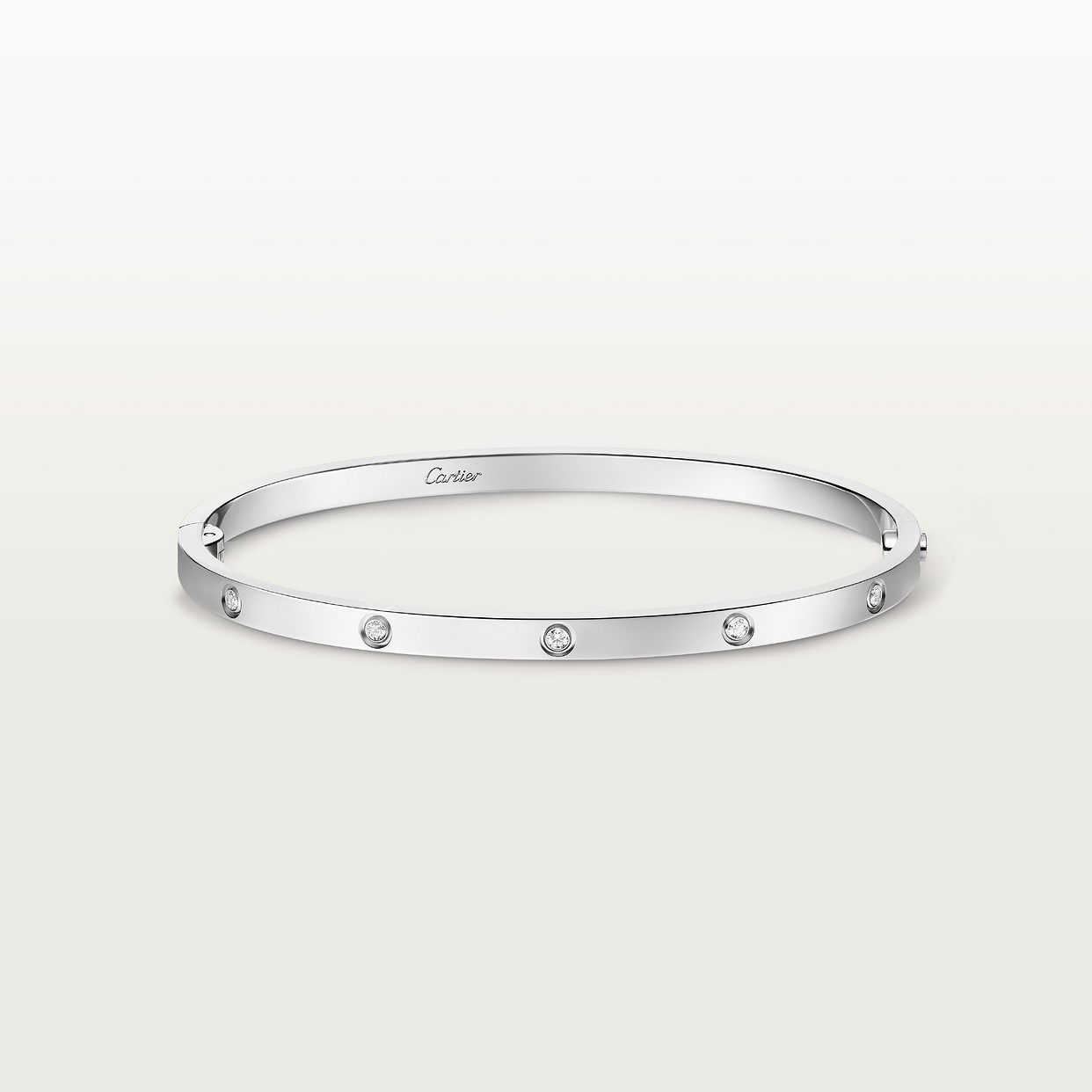 BRACELET CARTIER LOVE PETIT MODÉLE DIAMOND WHITE GOLD