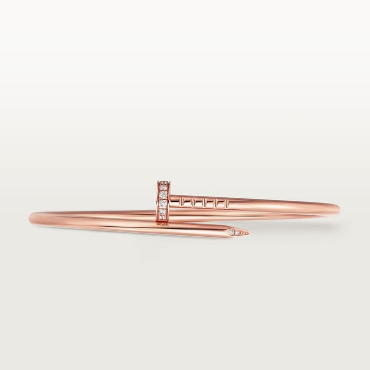 BRACELET CARTIER JUSTE UN CLOU PETIT MODÉLE DIAMANTS ROSE GOLD