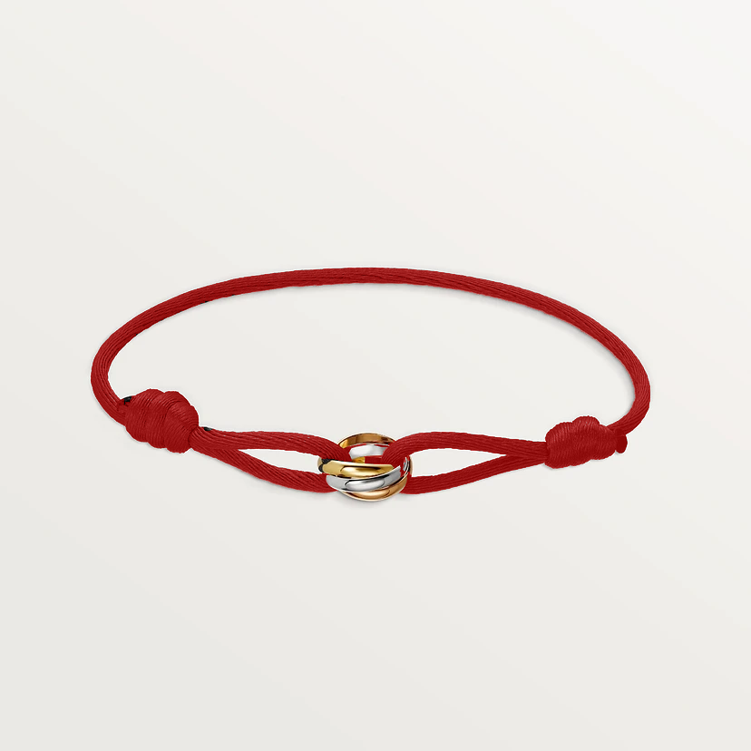 BRACELET CARTIER TRINITY CORDON ROUGE