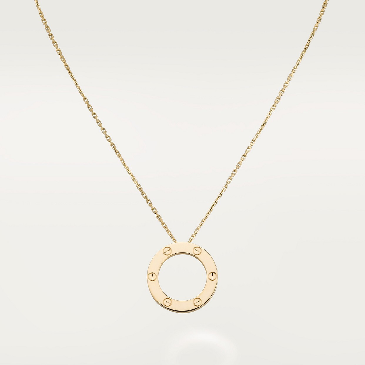 COLLIER CARTIER PENDENTIF LOVE GOLD