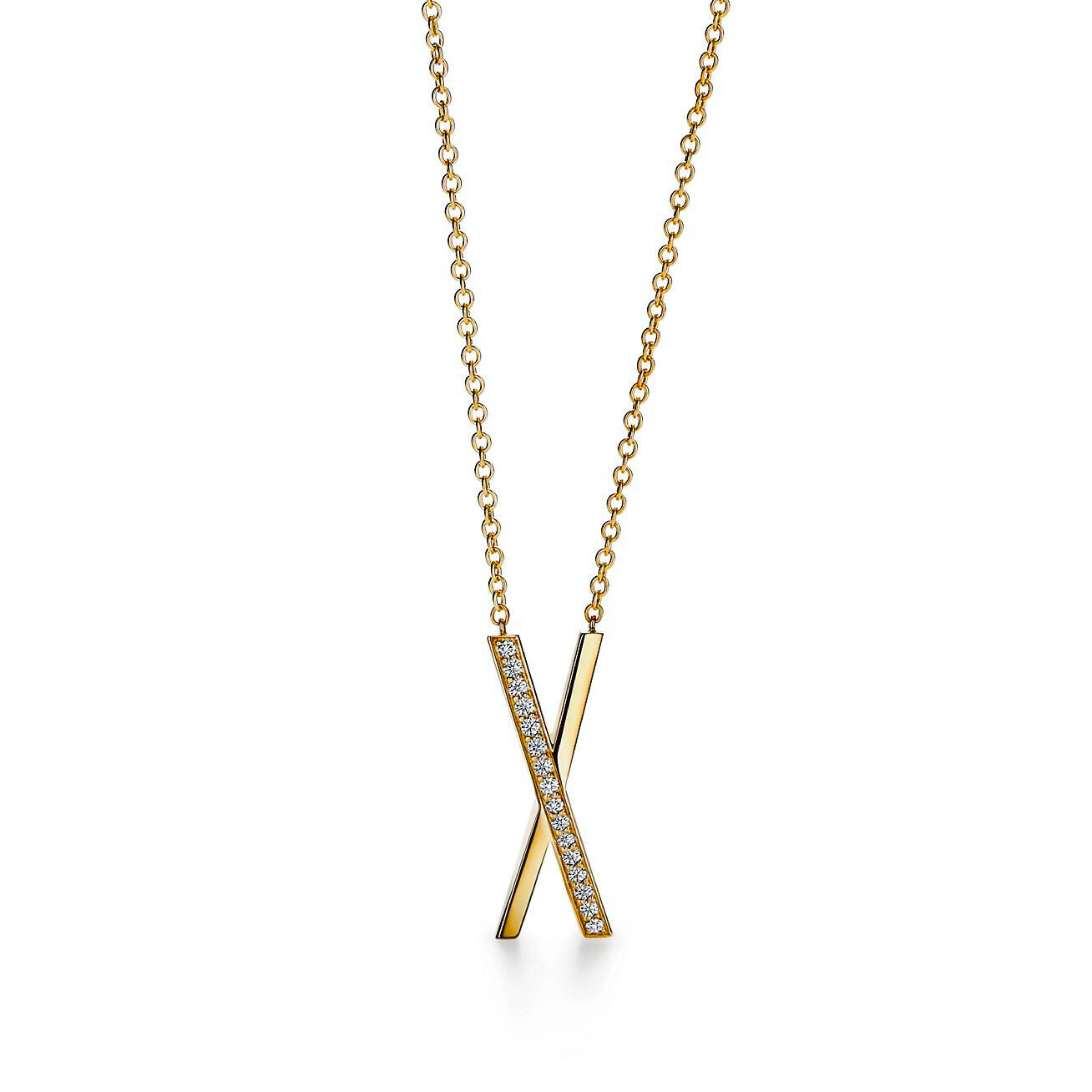 COLLIER ATLAS® X PENDANT GOLD