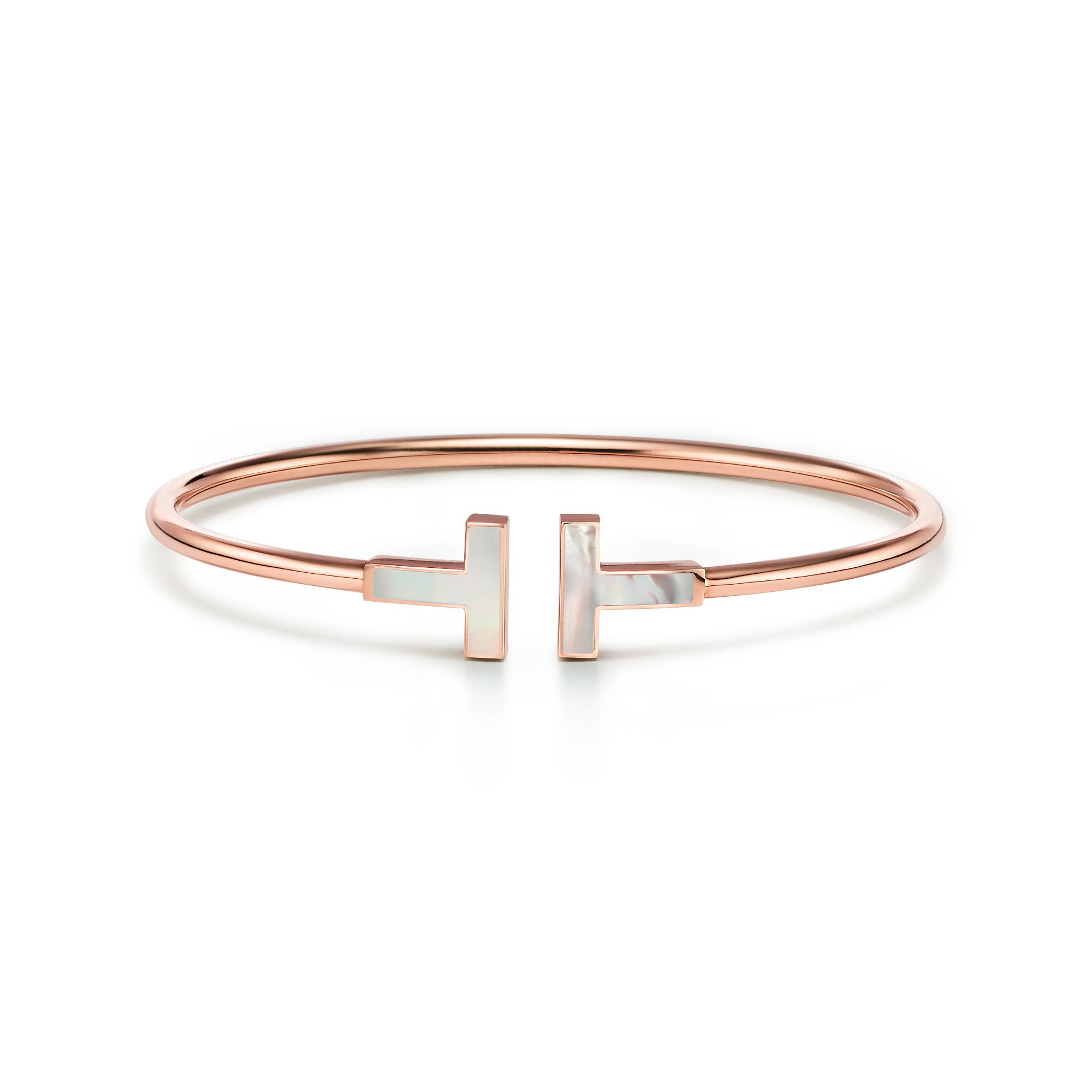 BRACELET TIFFANY T WIRE ROSE GOLD