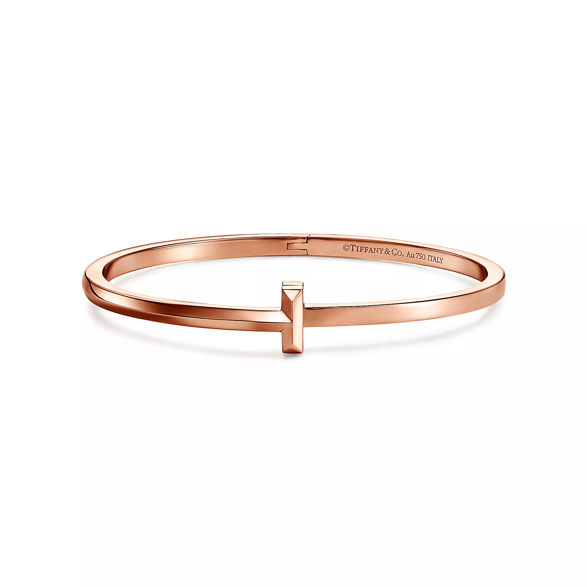 BRACELET TIFFANY T CHARNIÈRE T1 ROSE GOLD