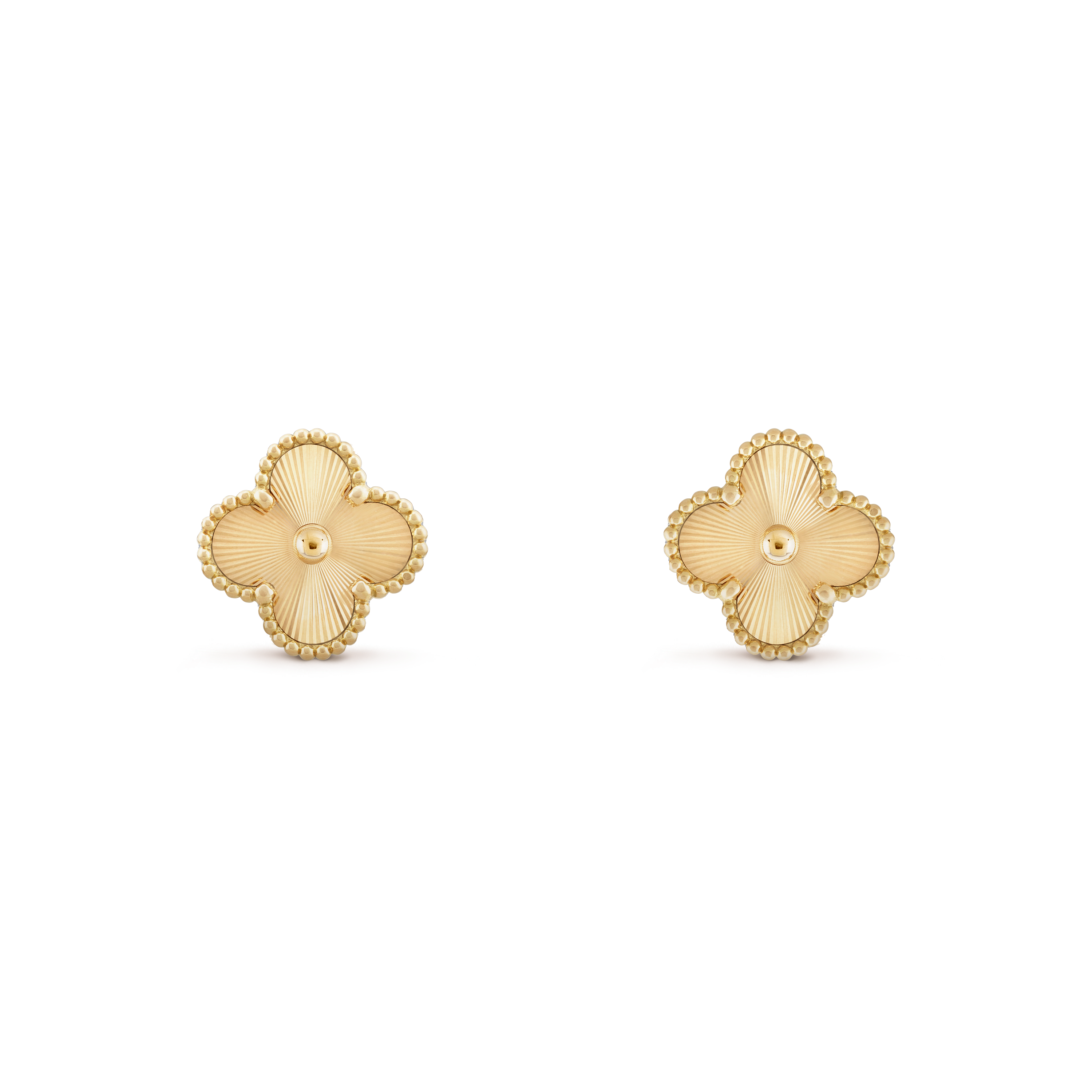 BOUCLE VAN CLEEF VINTAGE ALHAMBRA DORE